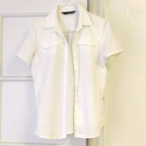 REI Women's Medium Sahara Short Sleeve Shirt